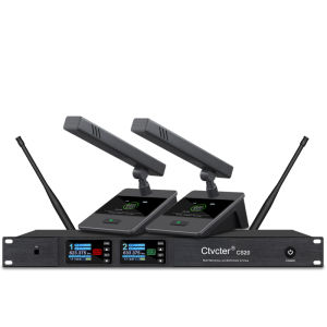 Wireless Microphone UHF Lapel Headset Stage Performance One Drag Two Comedy Sketch Drama Show Portable Sound System Equipment