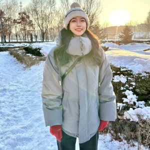 Versatile Youthful Thickened Padded Coat Down Cotton