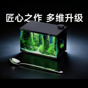 Netlea | Remote Control Automatic Feeding Desktop Eco-cycle Aquarium