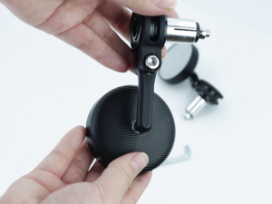 Universal Motorcycle handle end circular mirror Rear View Mirror Cafe Racer Bar End Side Mirrors For Benelli Leoncino 500 250 BJ500 KTM DUKE BMW SUZUK GSX-R750 Honda Rebel500 cm300 cmx500 etc