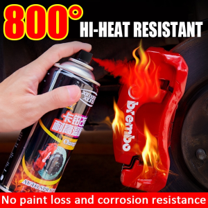 800°C high temperature spray paint Automobile Motorcycle exhaust pipe temperature resistance Corrosion resistance Anti fouling and rust prevention Hightemp high temp Spray Paint paints primers spray paint for motorcycle 400ml Universal