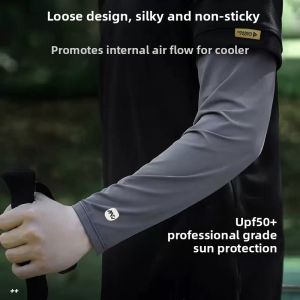 Sun Protection Ice Silk Loose Summer Protective Sleeve Outdoor Fishing Cycling Sleeve