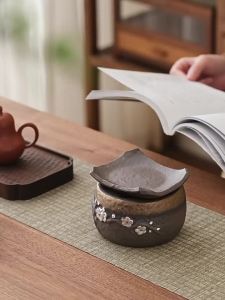 SHUANGYU | Đế Ủ Trà Gốm với Nến và Tăng Hương