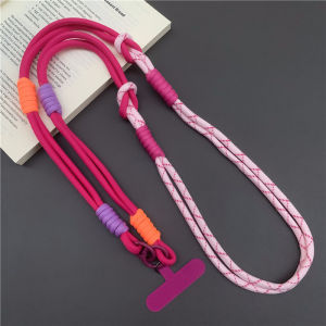 Detachable Mobile Phone Lanyard Universal Crossbody Phone Strap Camera Lanyard Kettle Rope 3-in-1 Color Blocking Phone Lanyards