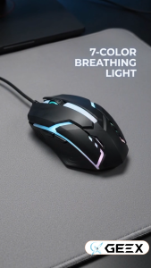 【Ready Stock】S1 Gaming Wired Mouse LED Luminous Backlit Colorful Office For PC & Laptop Computer Accessories USB Optical Universal Mouse