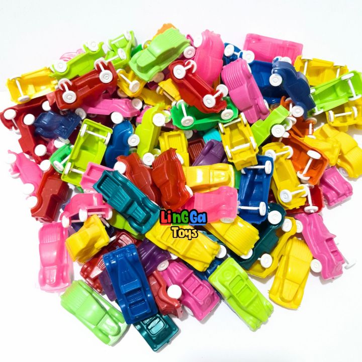 20 pcs mainan mobil plastik antik / mainan mobil anak anak