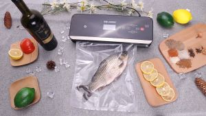 Vacuum Sealer MACHINE Food Sealer Machine Vacuum Air Sealing with Bags Built-in Roll Bag Cutter & Moist Food accurate affordable food business fresh longer storage M ONE ENTERPRISE FOOD BUSINESS VACUUM SEALED NEW ORIGINAL