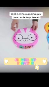 Shower Cap Karakter / Topi Mandi Karakter Murah
