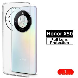 YUNMANFENG | Durable Full Coverage Clear Flexible Shell Case Honor X50