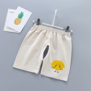 Pure Cotton Summer Shorts Childrens Casual Pants Boys Girls Kids Medium Size Korean Style Loose Fit Sweatpants