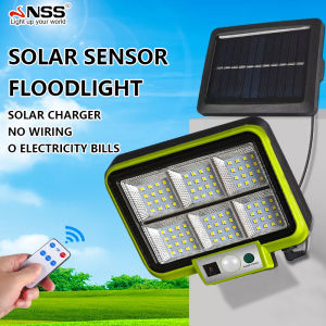 NSS 360°angle solar outdoor light waterproof 30W solar motion sensor Light solar powered security lights wireless led light