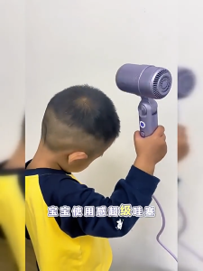 Bear Foldable Hair Dryer PlasmaFoldable Portable Hair Dryer Household Quick-Drying Hair Dryer Gift