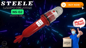 Steele Lampu Nelayan LED Emergency untuk Kapal / Pancing NS-02 Memakai Baterai D 2pcs Sensor Cahaya FotoCell Mancing Memancing Fishing Light Ukuran Kecil Hobi Darurat Menarik Ikan Sorot Jauh 2Km Photocell Waterproof Laz COD Mellius Store