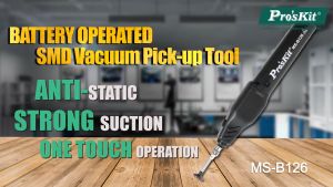 ProsKit MS-B126 Battery Operated SMD Vacuum Pick-up Tool