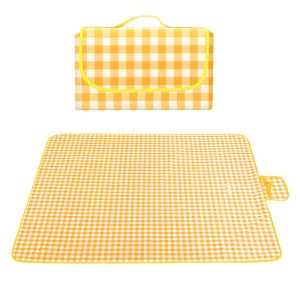 Outdoor Camping Floor Mat Sleeping Pad Ultrasonic Picnic Mat Thickened Waterproof Beach Blanket Camping Tent Grassland Mat