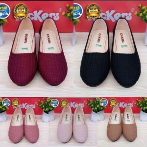 Sepatu Flat Rajut Kikcers Size 36-40 Flatshoes Wanita Terlaris