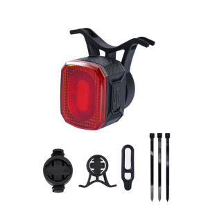 Smart Brake Sense Bicycle Tail Light 6 Modes Rearlight Type-C Charging Lamp MTB Bike LED Red Warning Light Cycling Accessories
