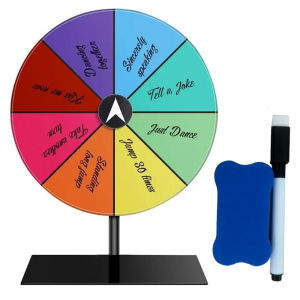 Bộ Trò Chơi Quay Số Bàn Với Bút Xóa Được Làm Quà Tặng Cho Các Buổi Tiệc Trò Chơi Roulette Dành Cho Các Buổi Tụ Họp Quán Rượu Hoạt Động Quảng Cáo