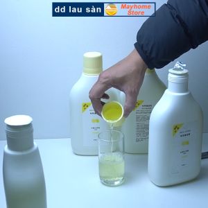 Nước Lau Sàn Cho Robot Tự Giặt Giẻ Lau Narwal Nội Địa Trung Mùi Hương Chanh và Húng Quế Chai 1 Lít/