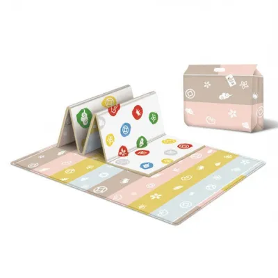 MONLEYTA | Double-Sided Foldable Thick Baby Activity Mat