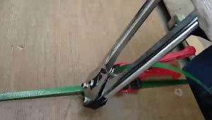 Rhian ครื่องรัดสายพลาสติก เครื่องรัดกล่อง แบบมือโยก ตัวแพ็คกล่อง เครื่องรัดสายPET คีมหนีบกิ๊ปรัดกล่อง