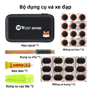 West Biking | Bộ Dụng Cụ Sửa Chữa Lốp Xe Đạp Nhanh Chóng Di Động