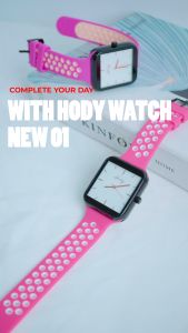 Hody - Jam Tangan Rubber Analog Jam Tangan Wanita dan Pria Jam Cewek Terbaru (FREE BOX) - HWN 01