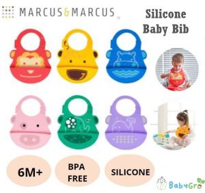 Marcus & Marcus Silicone Baby Bib