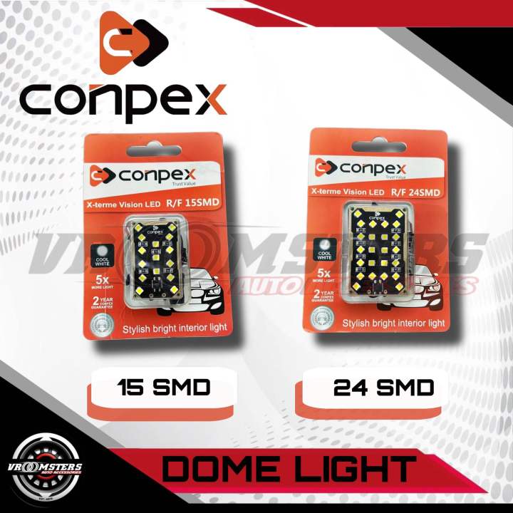 Conpex Universal Interior Map Light LED Dome Light #Vroomsters | Lazada PH