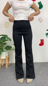 ชุดเซ็ต เสื้อแขนสั้น + กางเกงบาน