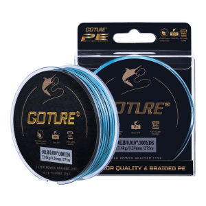 goture | Goture Abrasion Resistant Braided Fishing Line 8/15/20/30LB Zero Stretch Saltwater Freshwater Ultra Sensitive Low Memory Braid