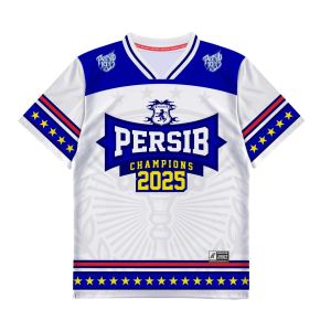 Baju Jersey Persib Bandung Juara 2025 Champions Pria Wanita Dewasa