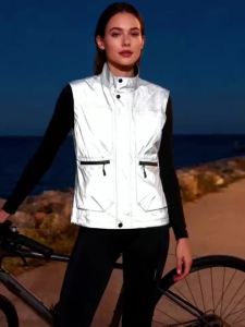 WOSAWE | WOSAWE Áo Phản Quang Cho Xe Máy Tầm Nhìn Ban Đêm Chống Gió Chống Thấm Nước Áo Gilet Nam Nữ Đi Xe Đạp Chạy Đi Bộ Áo An Toàn