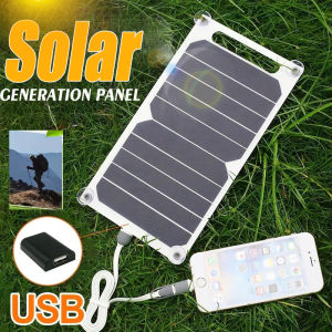 Sunpower Portable Solar Panel 5V Solar Plate With USB Safe Stabilize Charger For Power Bank Phone Outdoor Camping Home RV Gift