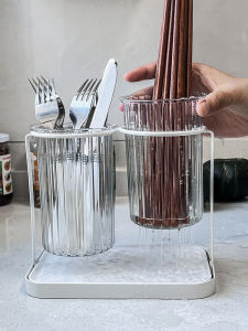 ชั้นวางข้าวต้มแบบติดผนังในครัว อุปกรณ์เก็บอาหาร เครื่องประดับโต๊ะทานข้าวแบบแขวนได้ กล่องเก็บไม้กินข้าวแบบระบายอากาศได้