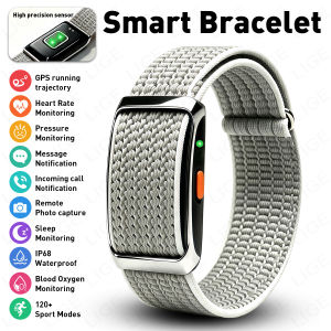 LIGE | No Screen Health Smart Bracelets Men Heart Rate Blood Pressure IP68 Waterproof Smart Band Sports Fitness Tracker Smart Watch Men
