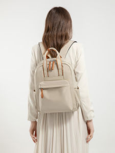 กระเป๋าสะพายหลังสำหรับผู้หญิงกระเป๋าเดินทางสำหรับผู้หญิง 14 นิ้วกระเป๋าแล็ปท็อปกระเป๋าเป้สะพายหลังเมืองธุรกิจกระเป๋าเป้สะพายหลังแฟชั่นหรูหราน่ารักกันน้ำ