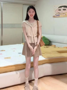 CHANGTONG | Summer 2025 Womens Soft Style Fashionable Two-Piece Set Short Sleeve Polo Shirt And Mini Skirt Casual Slim Fit Mid Stretch