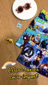 Celana Dalam Boxer Karakter Anak Laki-Laki XIAOHAI Boy Happy Boy