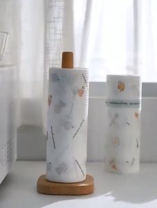 50pcs Per Roll Disposable Kitchen Tissue Paper Clean Lazy Rag Cloth Hand Towels Kitchen