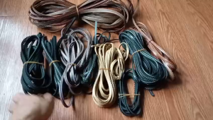 Pleteran Pinggiran Sepatu Boots Sliwer List Welt Aksesoris Untuk Sepatu sol potong 150 cm