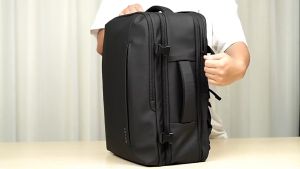 Bange Prime Expandable Travel Laptop Backpack Bag Inch Multi-Compartment Big Large Capacity Water Resistant Business