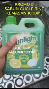 Dishwash Sabun Cuci Piring Jeruk Nipis Sunl1ght 1000 ML