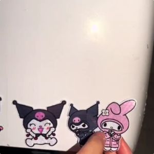 สติกเกอร์สะท้อนแสง กันน้ํา ป้องกันการชน เพื่อความปลอดภัย สําหรับติดรถยนต์ การ์ตูน