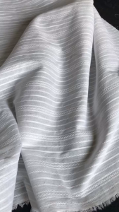 Vải Đũi Thêu Chất Cotton 100% Khổ 1m44 - Mềm Mại Thấm Hút Mỏng Không Giãn