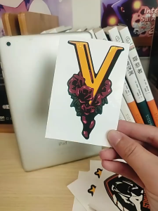 CYBERPUNK 2077 สติกเกอร์กะโหลก CDPR ส่วนบุคคลแบรนด์ที่ทันสมัยสติกเกอร์รถแล็ปท็อปกันน้ำ