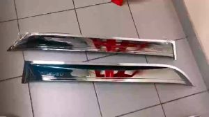 J134S04 CHROME DOOR VISOR ISUZU ELF NPR66 HICOM NQR NKR N-SERIES PRICE FOR 1 PAIR