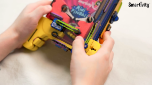 Smartivity DIY Pocket Mini Pinball for Kids Ages 6-7-8-9-10-11-12 Years | Hand-Held Exciting Arcade Game for Boys & Girls | DIY Toy for Kids 6-12 Years Old | Screen Free Play | Travel Friendly | Pinball Machine | STEM Toy