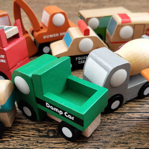 Japanese brand. Wooden Transportation Vehicles. Pretend Play