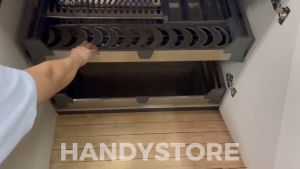 Stainless Steel Kitchen Cabinet Pull Out Basket/ Shelf/ Rack/ Corner Basket With Soft Closing Slide